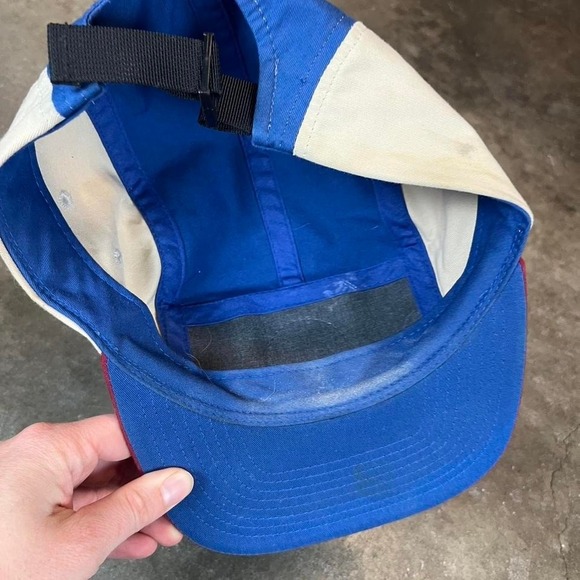 YB Beer Co Color Block 5 Panel Hat Mens Adjustable Strap Baseball Cap - Picture 4 of 4